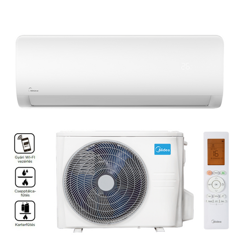 Midea Xtreme Save Pro oldalfali split 2,6 kW 